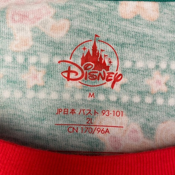 CHRISTMAS Disney Parks woman's size medium M Minnie Mickey xmas morning pajamas - Picture 9 of 10